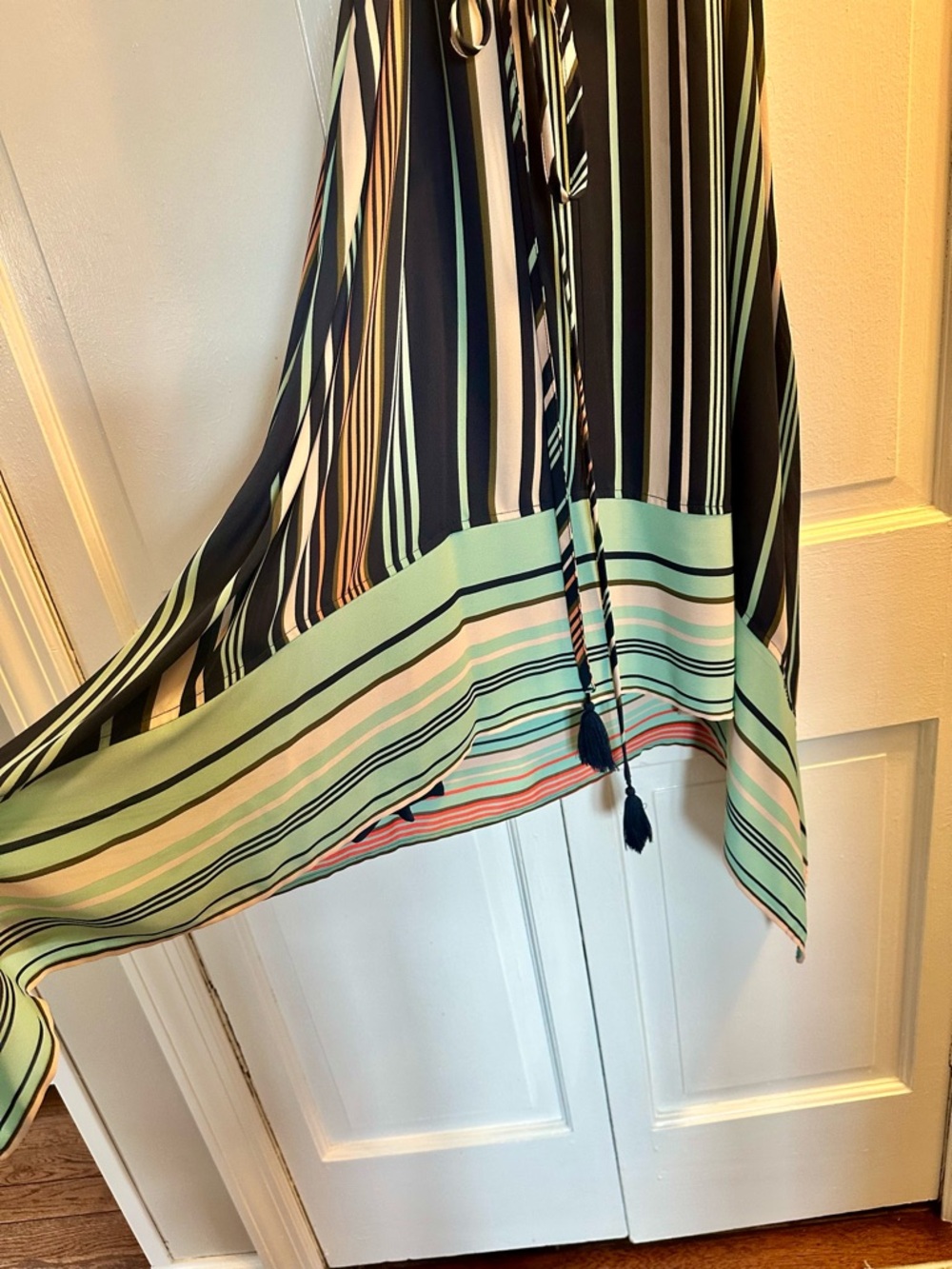 Vince Camuto handkerchief hem dress